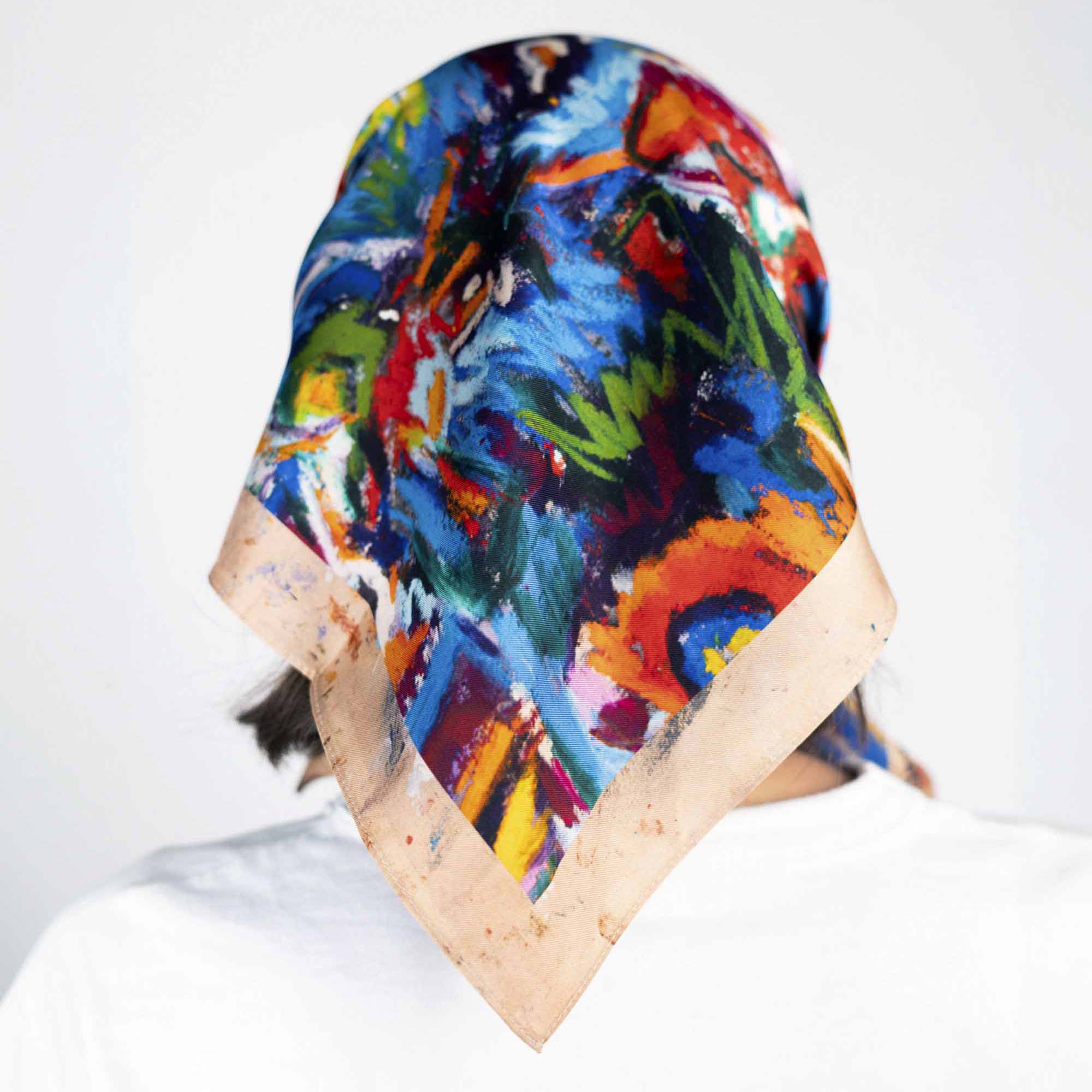 Silk Bandana Scarf